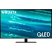 Телевизор Samsung 50" QE50Q80AAUXRU, QLED, Smart TV,Wi-Fi, Voice, PQI 3200, HDR 8х, HDR10+, DVB-T2/C/S2, 2.2 CH, 40W, OTS Lite, 4HDMI, 2USB, CARBON SILVER/SAND CARBON, фото 1