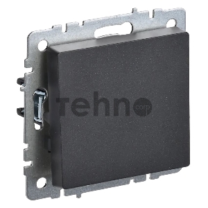 Выключ. 1-кл. IEK BRITE 10А ВС10-1-0-БрЧ черн.