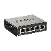 Коммутатор D-Link DGS-1100-05V2/A1A, L2 Smart Switch with 5 10/100/1000Base-T ports.8K Mac address, 802.3x Flow Control, Port Trunking, Port Mirroring, IGMP Snooping, 32 of 802.1Q VLAN, VID range 1-4094, Loopba, фото 6