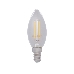 Лампа филаментная REXANT Свеча CN35 7.5 Вт 600 Лм 4000K E14 прозрачная колба, фото 1