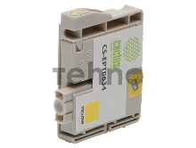 Картридж струйный Cactus CS-EPT0634 желтый для Epson Stylus C67 Series/ C87 Series/ CX3700 (10ml)
