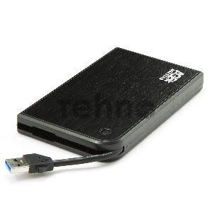Внешний корпус для HDD/SSD AgeStar 3UB2A14 SATA II пластик/алюминий черный 2.5