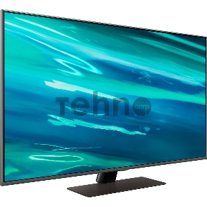 Телевизор Samsung 50 QE50Q80AAUXRU, QLED, Smart TV,Wi-Fi, Voice, PQI 3200, HDR 8х, HDR10+, DVB-T2/C/S2, 2.2 CH, 40W, OTS Lite, 4HDMI, 2USB, CARBON SILVER/SAND CARBON