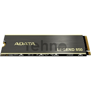 Твердотельный накопитель SSD M.2 2280 2TB ADATA LEGEND 850 Client SSD [ALEG-850-2TCS] PCIe Gen4x4 with NVMe, 5000/4500, IOPS 400/550K, MTBF 2M, 3D NAND, 2000TBW, 0,55DWPD, Heat Sink, SMI SM2269XT, Work with PS5, RTL