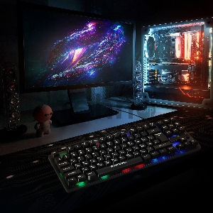 Клавиатура SUNWIND SW-K500G,  USB, черный [1422364]