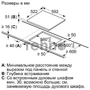Встраиваемая варочная панель Bosch PVQ611FC5E
