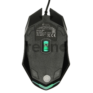 Мышь Oklick 396M INSOMNIA черный оптическая (1000dpi) USB (3but)