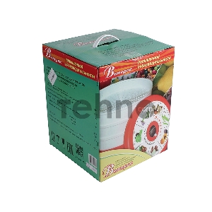 Сушилка для овощей и фруктов Великие реки Ветерок-5, 5 поддонов, цветная упаковка