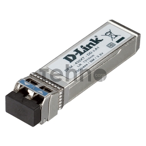 SFP-трансивер D-Link DEM-432XT/DD/E1A PROJ с 1 портом 10GBase-LR с поддержкой DDM для одномодового оптического кабеля (до 10 км)