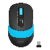 Мышь A4Tech Fstyler FG10S черный/синий оптическая (2000dpi) silent беспроводная USB (4but), фото 2
