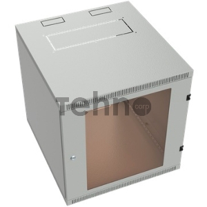 Шкаф коммутационный C3 Solutions WALLBOX LIGHT 15-66 G (NT176982) настенный 15U 600x650мм пер.дв.стекл несъемн.бок.пан. направл.под закл.гайки 55кг серый 600мм 30кг 744мм IP20 сталь