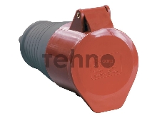 Розетка кабельная 16А 380В 3P+PE+N ССИ-215 IP44 ИЭК PSR22-016-5