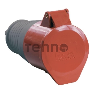 Розетка кабельная 16А 380В 3P+PE+N ССИ-215 IP44 ИЭК PSR22-016-5