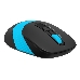 Мышь A4Tech Fstyler FG10S черный/синий оптическая (2000dpi) silent беспроводная USB (4but), фото 3