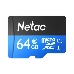 Флеш карта microSDHC 64GB Netac P500 <NT02P500STN-064G-R>  (с SD адаптером) 80MB/s, фото 3