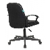 Кресло Бюрократ CH-808-LOW/#B низкая спинка сиденье черный 3С11 НА ПИАСТРЕ, фото 4