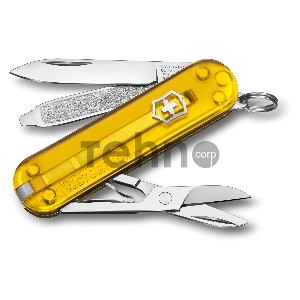 Нож перочинный Victorinox Classic Tuscan Sun (0.6223.T81G) 58мм 7функц. карт.коробка