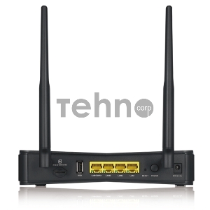 Маршрутизатор Zyxel LTE Cat.6 Wi-Fi NebulaFlex Pro LTE3301-PLUS (вставляется сим-карта), 1xLAN/WAN GE, 3x LAN GE, 802.11ac (2,4 и 5 ГГц) до 300+867 Мбит/с, 1xUSB2.0, 2 разъема SMA-F (для внешних LTE а