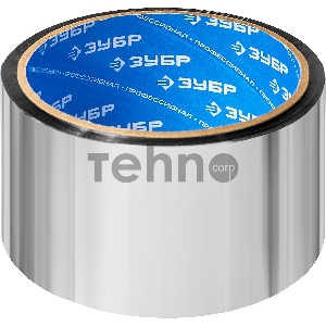 Лента клеящая металлизированная, ЗУБР 12260-50-25, 48мм х 25м
