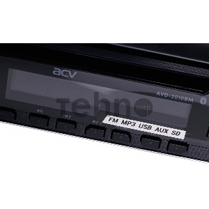 Автомагнитола CD DVD ACV AVD-2010BM 1DIN 4x50Вт