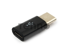 Переходник Cablexpert Переходник USB, USB Type-C/USB MicroB (F), пакет (A-USB2-CMmF-01)