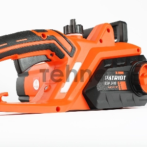 Пила цепная электрическая PATRIOT ESP 2418 , 2400Вт, 18/45см, 3/8, 1,3мм 62зв, плавный пуск, бесключевая натяжка цепи, термозащита