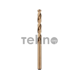 Сверло по металлу 4х75х43 мм «Кобальт» (сталь HSS-Co 5% M35 P6M5K5) (1 шт. в блистере) DIN 338 Kranz
