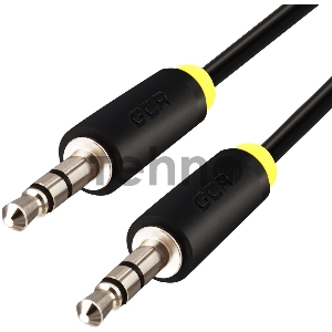 Greenconnect Кабель аудио 0.5m jack 3,5mm/jack 3,5mm черный, желтая окантовка, ультрагибкий, 28 AWG, M/M, Premium , экран, стерео(GCR-AVC1114-0.5m) Greenconnect Кабель аудио 0.5m jack 3,5mm/jack 3,5mm черный, желтая окантовка, ультрагибкий, 28 AWG, M/M, Premium , экран, стерео(GCR-AVC1114-0.5m)