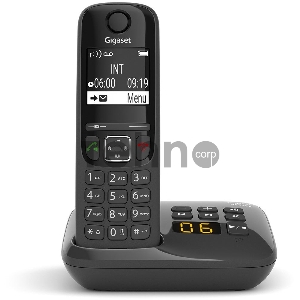 Р/Телефон Dect Gigaset AS690A RUS черный автооветчик АОН Р/Телефон Dect Gigaset AS690A RUS черный автооветчик АОН