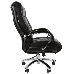 Кресло Chairman 405 Офисное кресло (экокожа, хромированный металл, газпатрон 4 кл, ролики BIFMA 5,1, механизм качания), фото 4