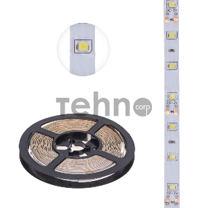 LED-лента 5 м 12 В 2835 6500 К IP23 60 LED/м для БП с клеммами LAMPER