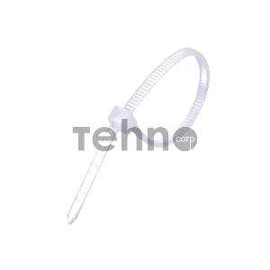 Аксессуар Exegate EX253850RUS Стяжка нейлоновая, неоткрывающаяся. Exegate <CV-200W>, 200мм, упак. 100шт White