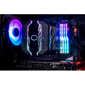 Кулер для процессора Cooler Master CPU Cooler MasterAir MA620M, 650-2000 RPM, 200W, ARGB LED fan, ARGB LED controller, Full Socket Support