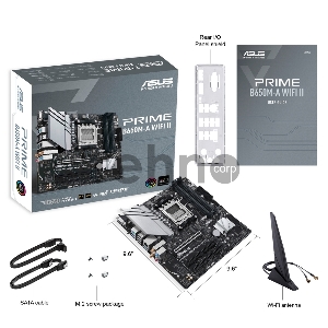 Материнская плата ASUS AMD B650 SAM5 MATX PRIME B650M-A WIFI II