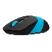 Мышь A4Tech Fstyler FG10S черный/синий оптическая (2000dpi) silent беспроводная USB (4but), фото 7