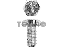 Болт ГОСТ 7798-70, M12 x 20 мм, 5 кг, кл. пр. 5.8, оцинкованный, ЗУБР