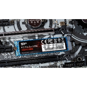 Твердотельный диск 1TB Silicon Power A80, M.2 2280, PCI-E 3x4, [R/W - 3200/3000 MB/s]