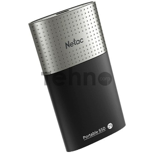 Накопитель SSD External Netac 1.0Tb Z9 <NT01Z9-001T-32BK> (USB3.2, up to 550/480MBs, 90х47.5х11.5mm, Aluminium+Plastic)