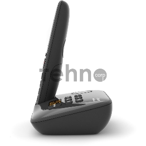 Р/Телефон Dect Gigaset AS690A RUS черный автооветчик АОН