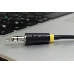 Greenconnect Кабель аудио 0.5m jack 3,5mm/jack 3,5mm черный, желтая окантовка, ультрагибкий, 28 AWG, M/M, Premium , экран, стерео(GCR-AVC1114-0.5m), фото 6
