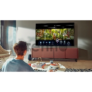 Телевизор Samsung 50 QE50Q80AAUXRU, QLED, Smart TV,Wi-Fi, Voice, PQI 3200, HDR 8х, HDR10+, DVB-T2/C/S2, 2.2 CH, 40W, OTS Lite, 4HDMI, 2USB, CARBON SILVER/SAND CARBON