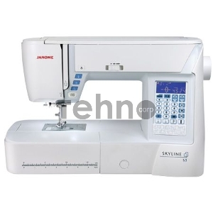 Швейная машина JANOME Skyline S3 белый