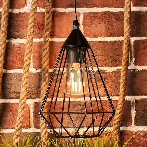 Лампа филаментная REXANT Груша A60 13.5 Вт 1600 Лм 2700K E27 прозрачная колба