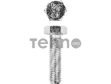 Болт ГОСТ 7798-70, M12 x 40 мм, 5 кг, кл. пр. 5.8, оцинкованный, ЗУБР