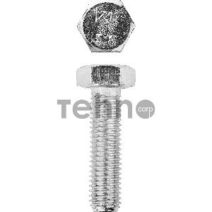 Болт ГОСТ 7798-70, M12 x 40 мм, 5 кг, кл. пр. 5.8, оцинкованный, ЗУБР