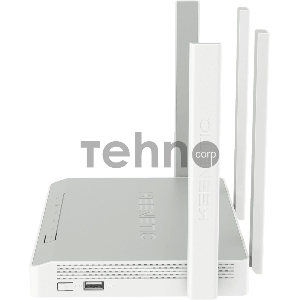 Роутер беспроводной Keenetic Hopper (KN-3810) с Mesh Wi-Fi 6 AX1800, 4-портовым Smart-коммутатором и многофункциональным портом USB 3.0