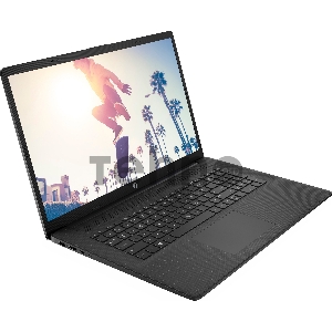 Ноутбук HP 17-cp0004ny Ryzen 7 5700U 8Gb(2x4) SSD512Gb AMD Radeon 17.3 IPS FHD (1920x1080) Windows 11 Home English black WiFi BT Cam
