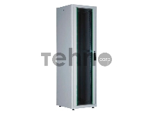 Шкаф коммутационный Lande DYNAmic Basic (LN-DB42U6060-LG-BAAA) напольный 42U 600x1000мм пер.дв.стекл задн.дв.стал.лист направл.под закл.гайки 600кг серый 72кг IP20 сталь