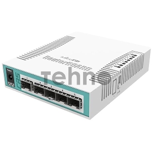 Маршрутизатор 5PORT SFP CRS106-1C-5S MIKROTIK