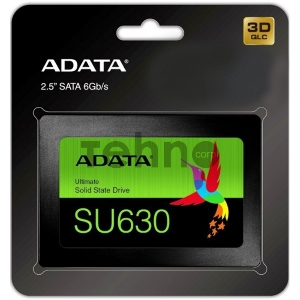 Накопитель SSD  ADATA 480GB SSD SU630 QLC 2.5 SATAIII 3D NAND / without 2.5 to 3.5 brackets